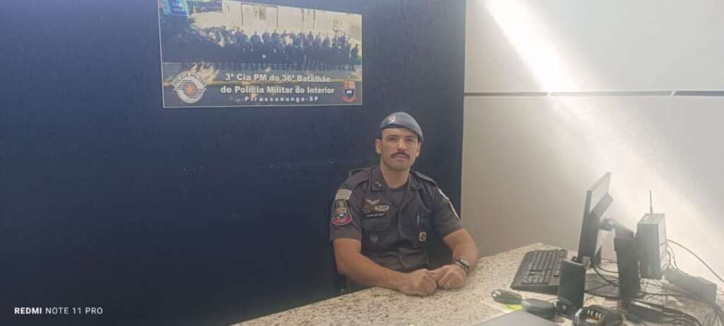 Comandante da 3ª Cia. PM de Pirassununga, de Soldado PM a Capitão PM Júlio Cesar, uma trajetória brilhante 1 1422b10c 11d4 40fc 800e 853a955460b2