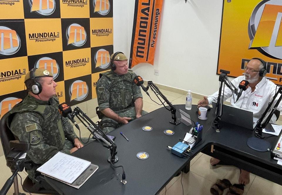 Ações do policiamento da 2ª Cia de PMAmb. Entrevista com policiais do 1º Pelotão e Reunião Técnica no 5º BPAmb 2 0b1ca0df 8e83 4a38 b666 3642e3a1142b 1