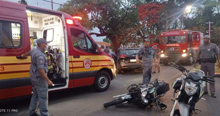 Sinistro envolvendo motocicleta e utilitário deixa vítima em estado generalizado e outro leve 1 0c5d50da ea89 4009 9a91 3d2601034294