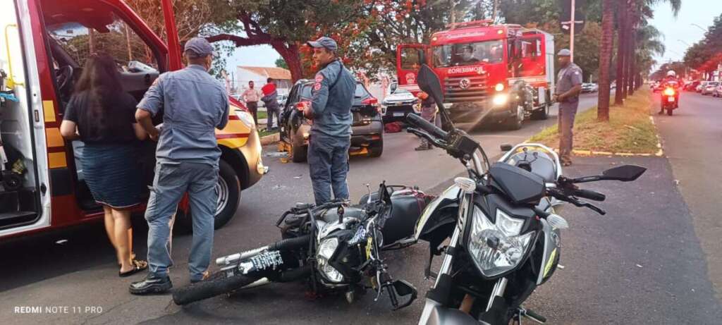 Sinistro envolvendo motocicleta e utilitário deixa vítima em estado generalizado e outro leve 2 82cde8d9 706c 40cf 8d2e b18264d35a67