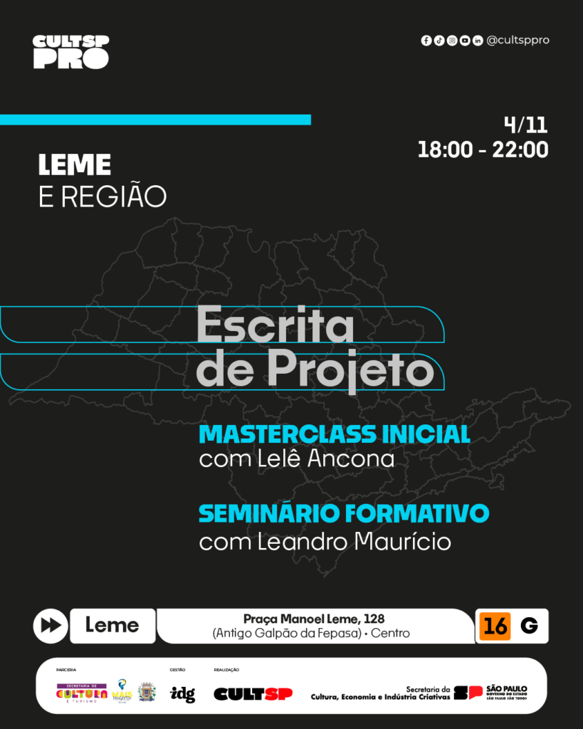 Prefeito de Leme realiza ações culturais, saúde, meio ambiente e projetos culturais 4 Convite Leme 1
