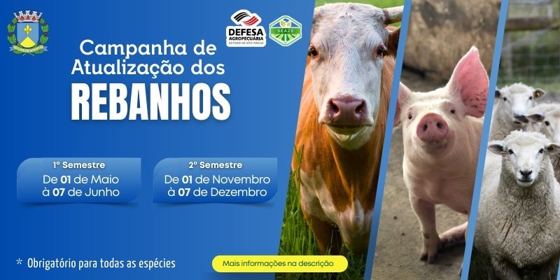 Descalvado anuncia "Campanha de Atualização dos Rebanhos – 1º e 2º Semestres" 1 eve 20250425164447 1