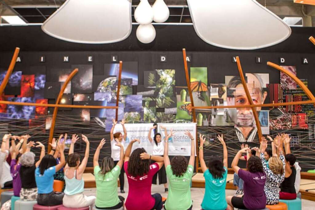 Leme. Curso gratuito de Narração de História. Veja outras notícias divulgadas pelo SECOM 5 05112025 Curso de Narracao de historias1