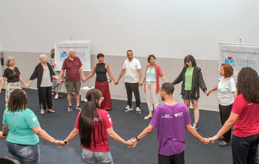 Leme. Curso gratuito de Narração de História. Veja outras notícias divulgadas pelo SECOM 1 05112025 Curso de Narracao de historias2