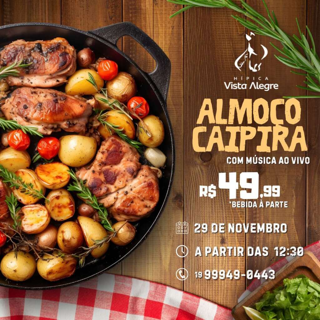 Hípica Vista Alegre realiza neste sábado competições, com almoço caipira e estandes variadas 2 WhatsApp Image 2025 11 26 at 20.55.39 1