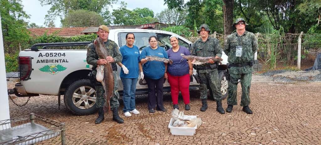 PM Ambiental fecha o cerco aos crimes ambientais. Peixes retirados do Rio, de forma criminosa são doados para Asilo de Porto Ferreira 1 407f37ee 1c95 49c6 9172 123e013a2f2f