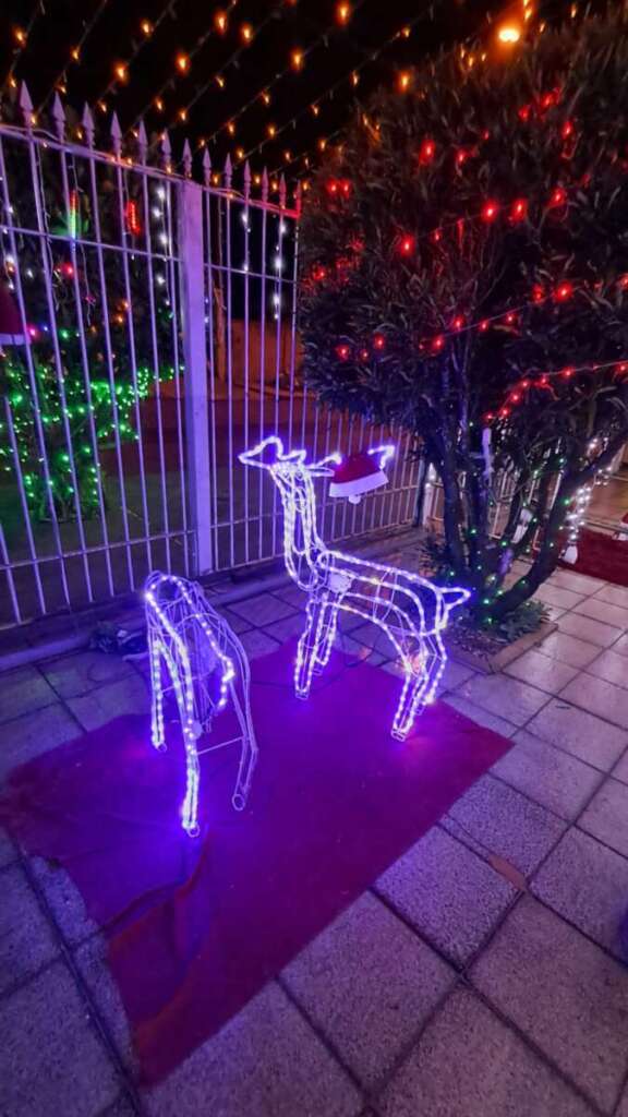 Pirassununga. Casa em Cachoeira de Emas e Vila Pinheiro levam centenas de visitantes para visitação aos enfeites de Natal 11 IMG 20251222 WA0091 1