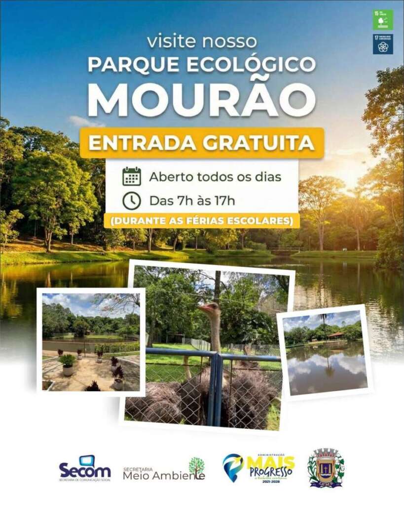 Leme. Prefeito Claudemir Borges segue governando de "A a Z" 2 Parque ecologico ferias 2026 1