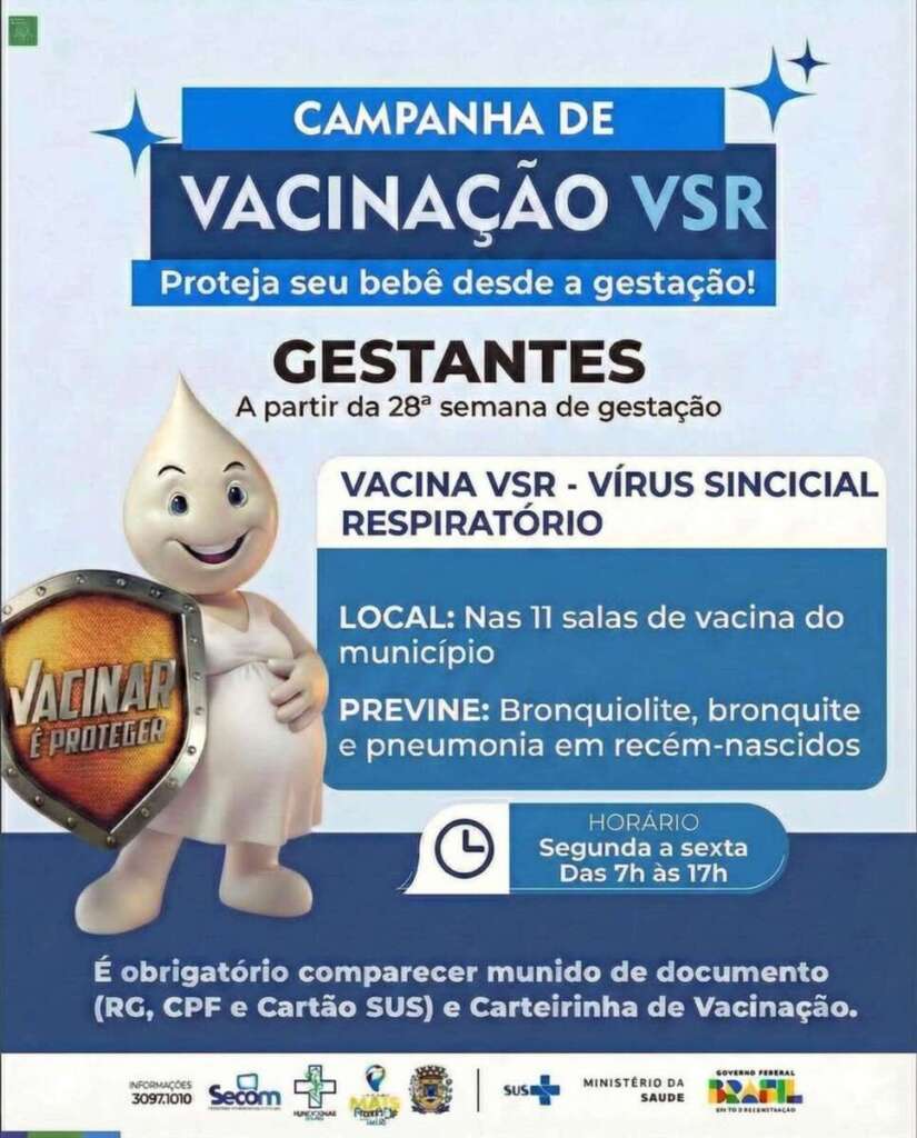 Prefeitura de Leme divulga balanço de ações e novidades para a última semana de janeiro 5 Vacinacao VSR 2 3