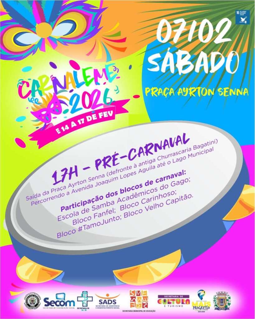 Carnaval em Leme. Prefeitura divulga balanço de ações e eventos para a comunidade 2 56204790 0591 4473 8223 8a4a42b383d7 1