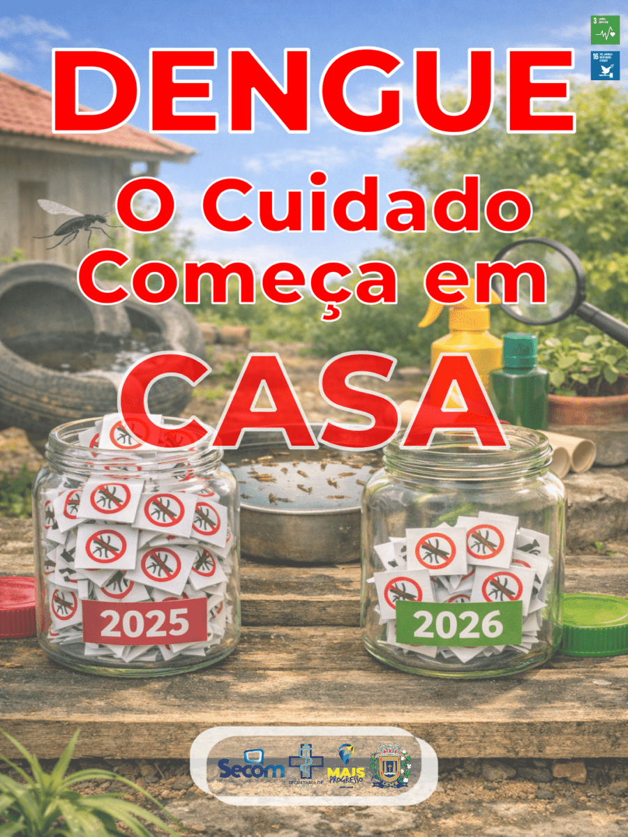 Destaques da Prefeitura de Leme nesta segunda-feira (16) 1 Dengue o cuidado comeca em casa