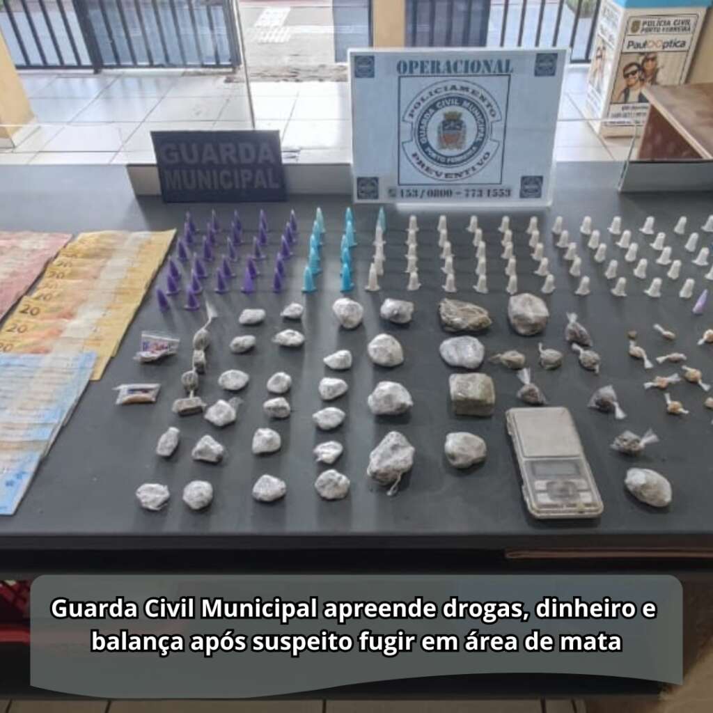 Guarda Civil Municipal de Porto Ferreira apreende mais de 4,5 mil porções de drogas em 'operações' 5 WhatsApp Image 2026 04 08 at 16.00.25