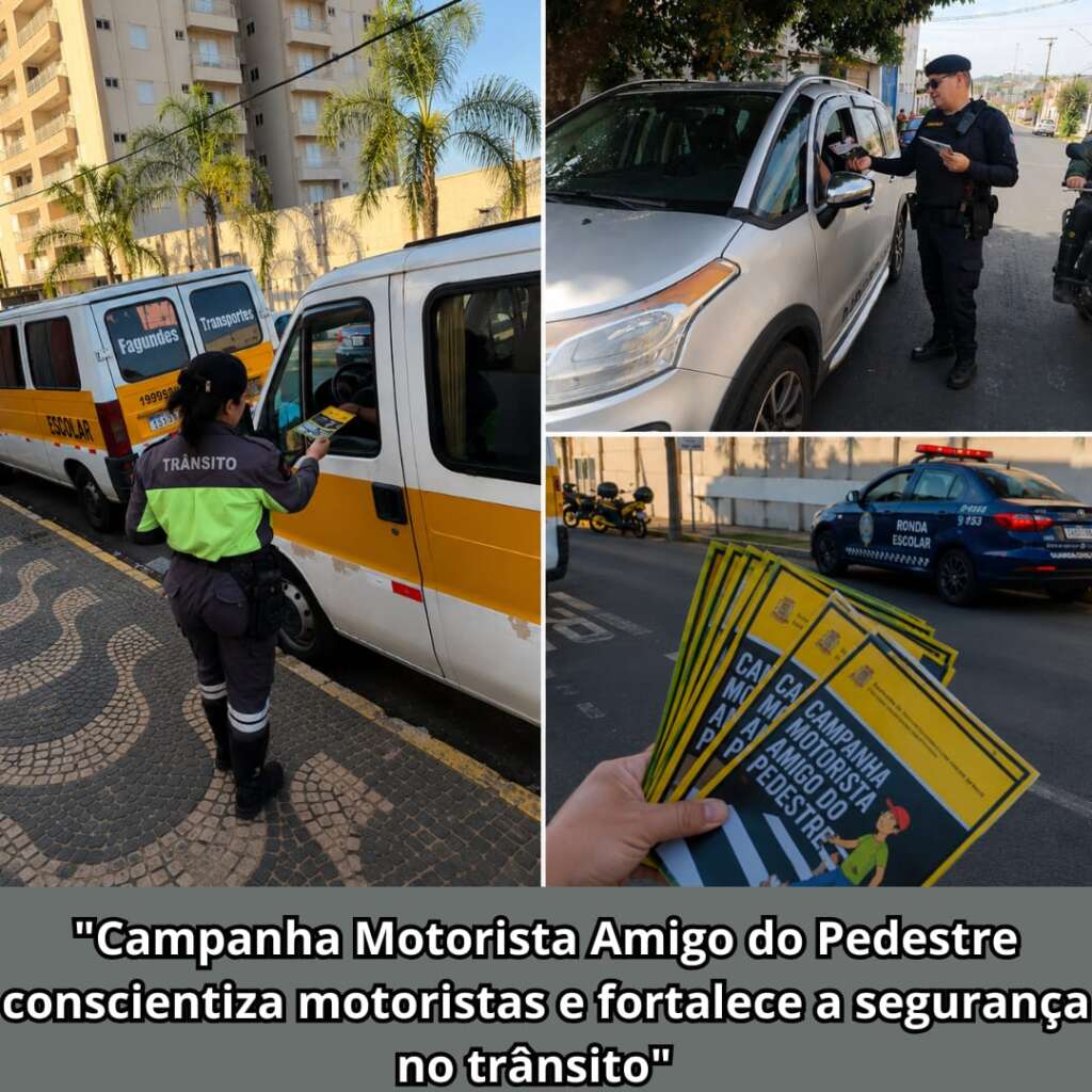 GCM de Porto Ferreira realizou ações de conscientização ao Maio Amarelo 1 61dfd5bd 81e8 4c76 b42e a4ec604ce06b
