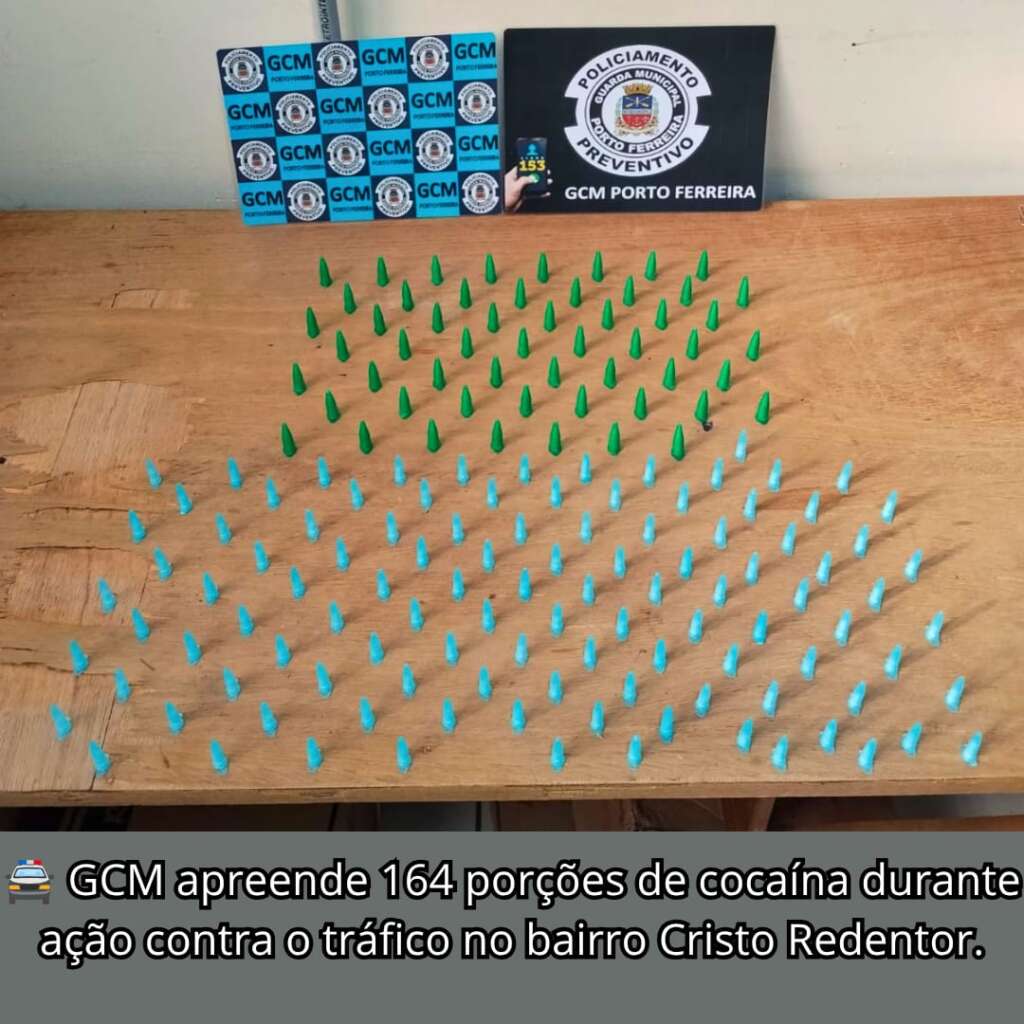 GCM de Porto Ferreira apreende grande quantidade de drogas e detém suspeitos em operações no Cristo Redentor 2 WhatsApp Image 2026 06 30 at 16.08.33 1