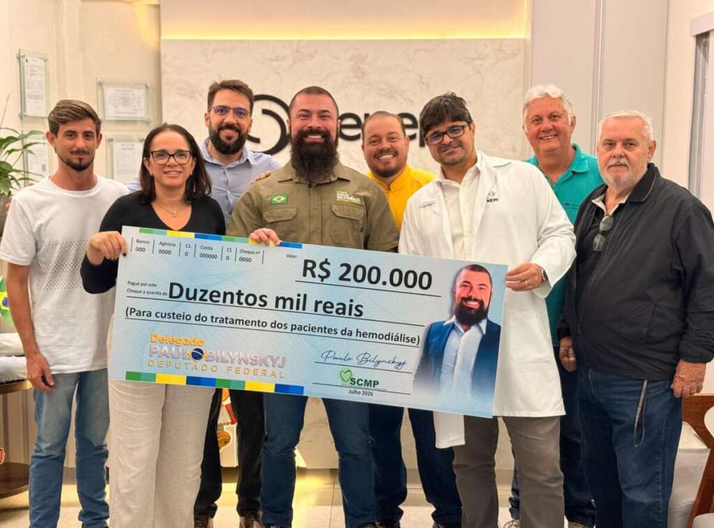 Deputado Federal Delegado Paulo Bilynskyj destina R$ 200 mil para a Santa Casa de Pirassununga fortalecer atendimento aos pacientes de hemodiálise 10 IMG 20260702 WA0079 1