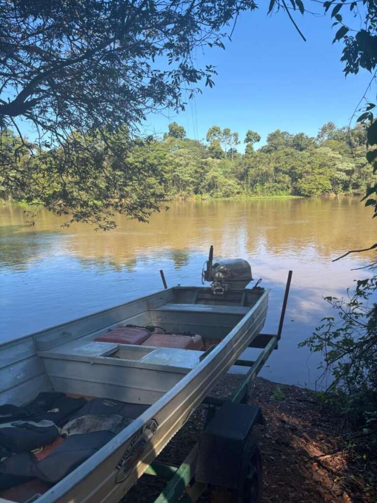 Polícia Ambiental realiza fiscalizações, resgate de animal e destrói armadilhas de caça na região 6 IMG 20260711 WA0050 1
