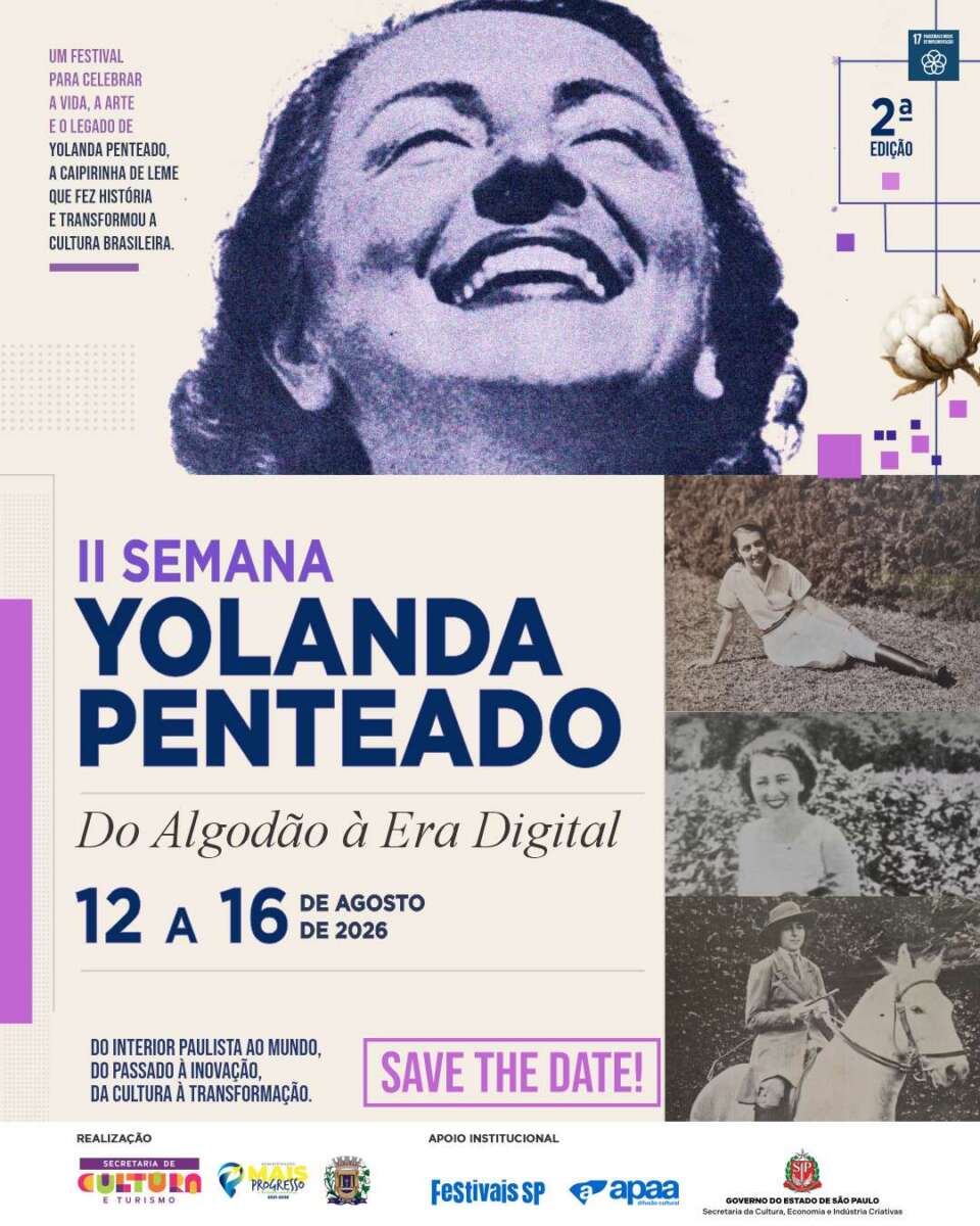II Semana Yolanda Penteado divulga programação completa e transforma Leme em palco da cultura, da história e da arte 1 Semana Yolanda Penteado