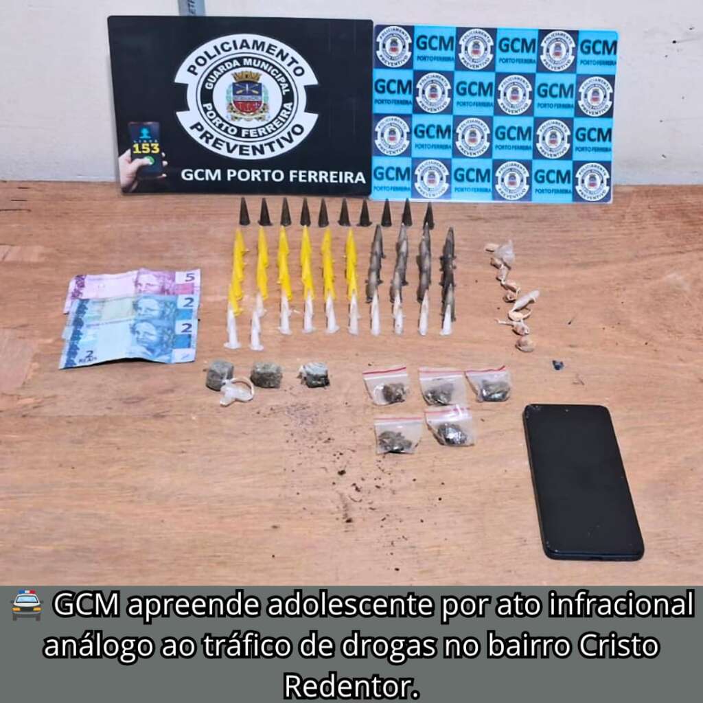 GCM de Porto Ferreira realiza grande apreensão de drogas e captura procurado pela Justiça no fim de semana 3 WhatsApp Image 2026 07 06 at 08.19.51 1 1