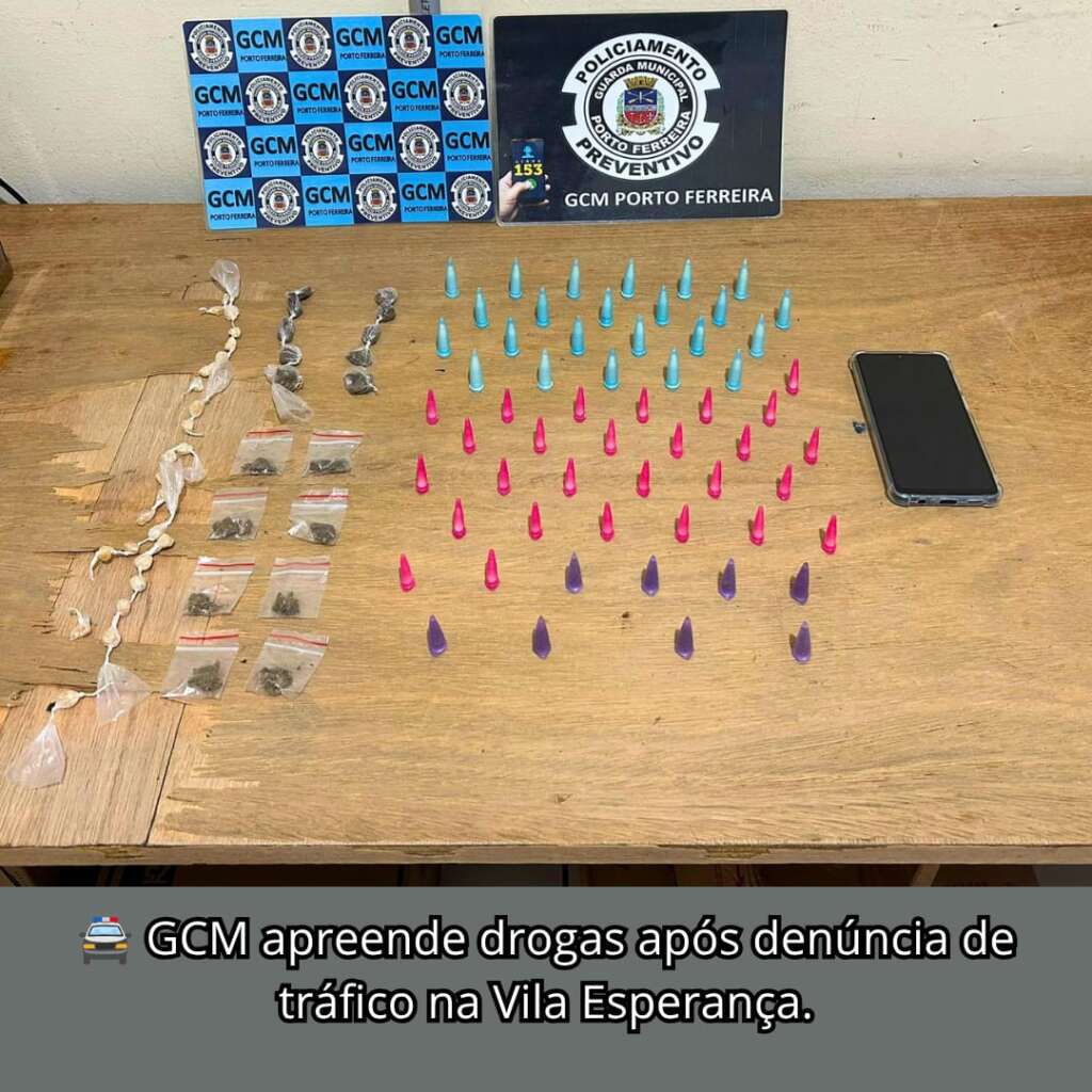 GCM de Porto Ferreira realiza grande apreensão de drogas e captura procurado pela Justiça no fim de semana 2 WhatsApp Image 2026 07 06 at 08.19.51 1