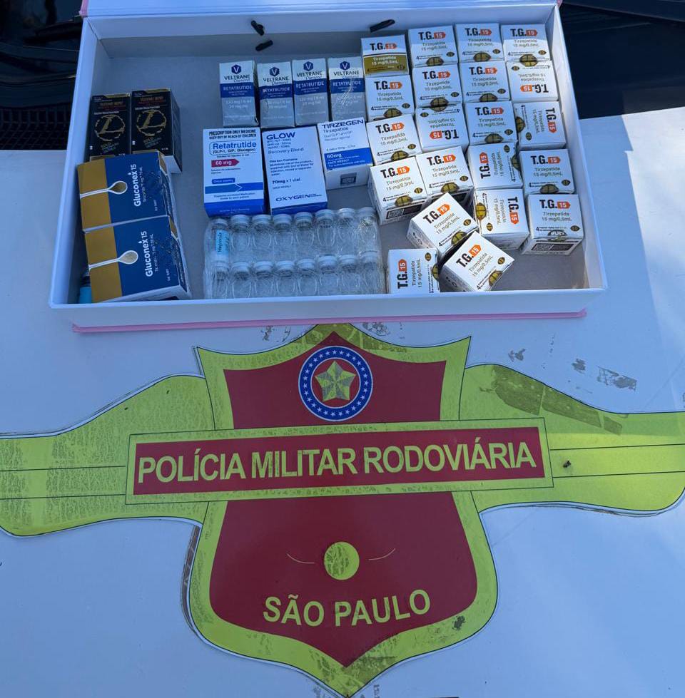 Polícia Rodoviária prende ‘manicure’ de Mogi Guaçu, com R$ 75 mil em medicamentos contrabandeados em Pirassununga 2 WhatsApp Image 2026 07 10 at 21.26.24