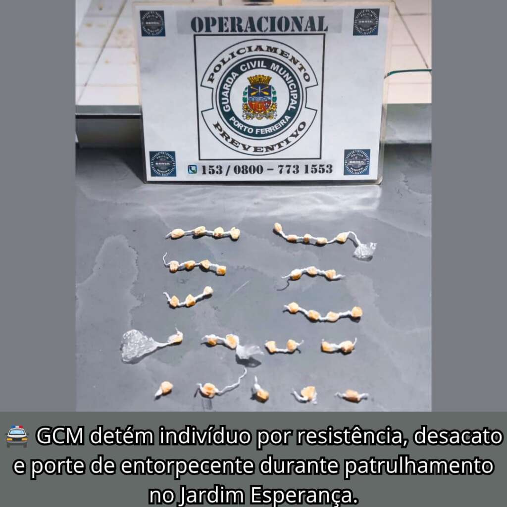 Resumo. Ações da Guarda Civil Municipal de Porto Ferreira 3 WhatsApp Image 2026 07 24 at 09.38.03