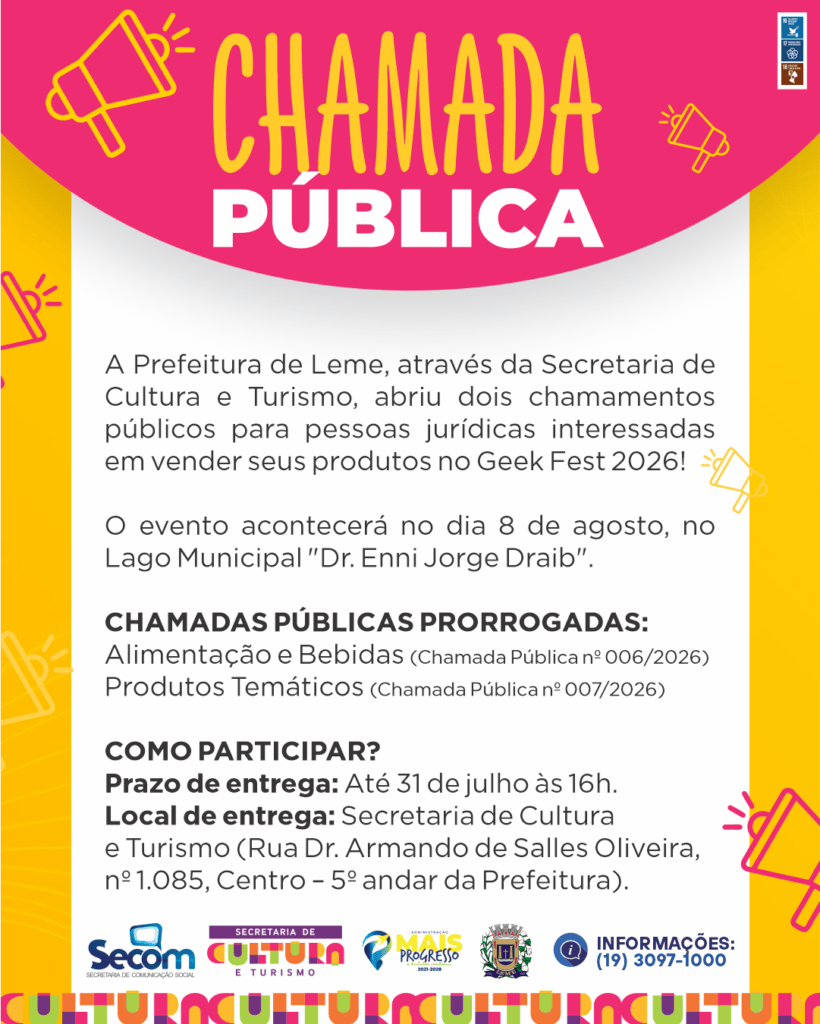 arte chamada publica 14 07 26 Prorrogada 1