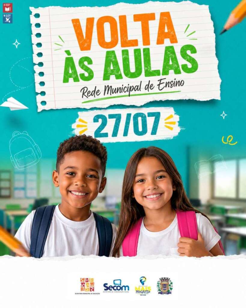 Leme. Rede Municipal de Ensino retoma as aulas na próxima segunda-feira, dia 27 2 volta as aulas 22 07 26