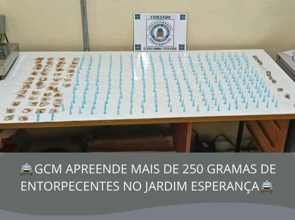 GCM de Porto Ferreira apreende mais de 250g de drogas no Jardim Esperança 1 WhatsApp Image 2026 09 14 at 11.38.35