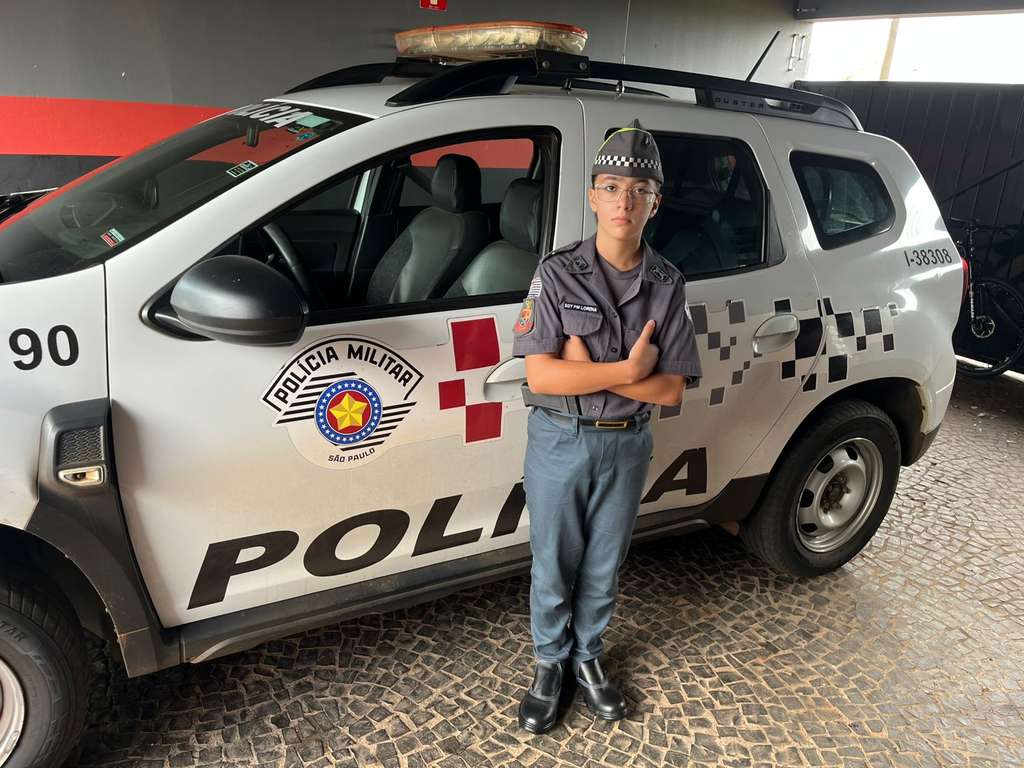 Jovem comemora aniversário de 12 anos realizando sonho na Polícia Militar em Santa Rita do Passa Quatro 3 WhatsApp Image 2026 09 25 at 11.03.18 1