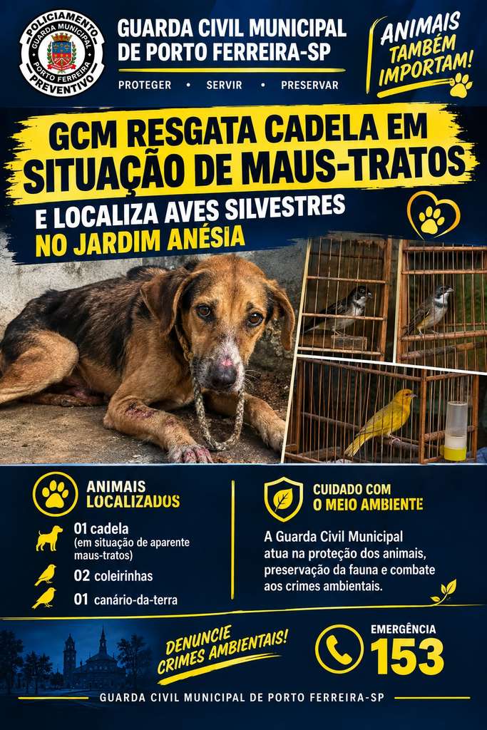 Balanço da GCM: Porto Ferreira registra diversas ocorrências entre 29 de setembro e 9 de outubro 7 WhatsApp Image 2026 10 06 at 13.35.01 1