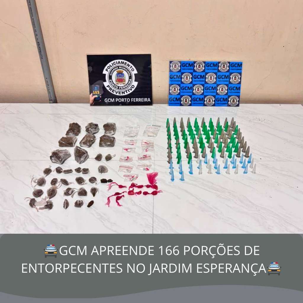 GCM de Porto Ferreira apreende 1,8 kg de drogas e atua em diversas ocorrências 5 WhatsApp Image 2026 10 20 at 13.50.30